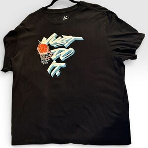 Nike “Just Do It” Tee with Basketball Graphic